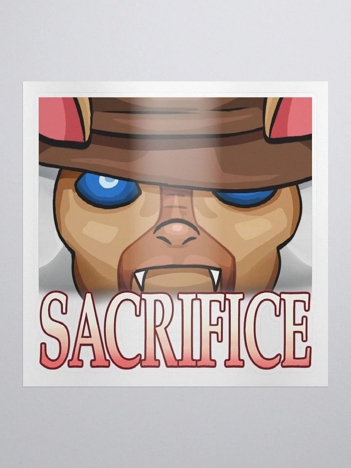Sacrifice! Sticker! product image (1)
