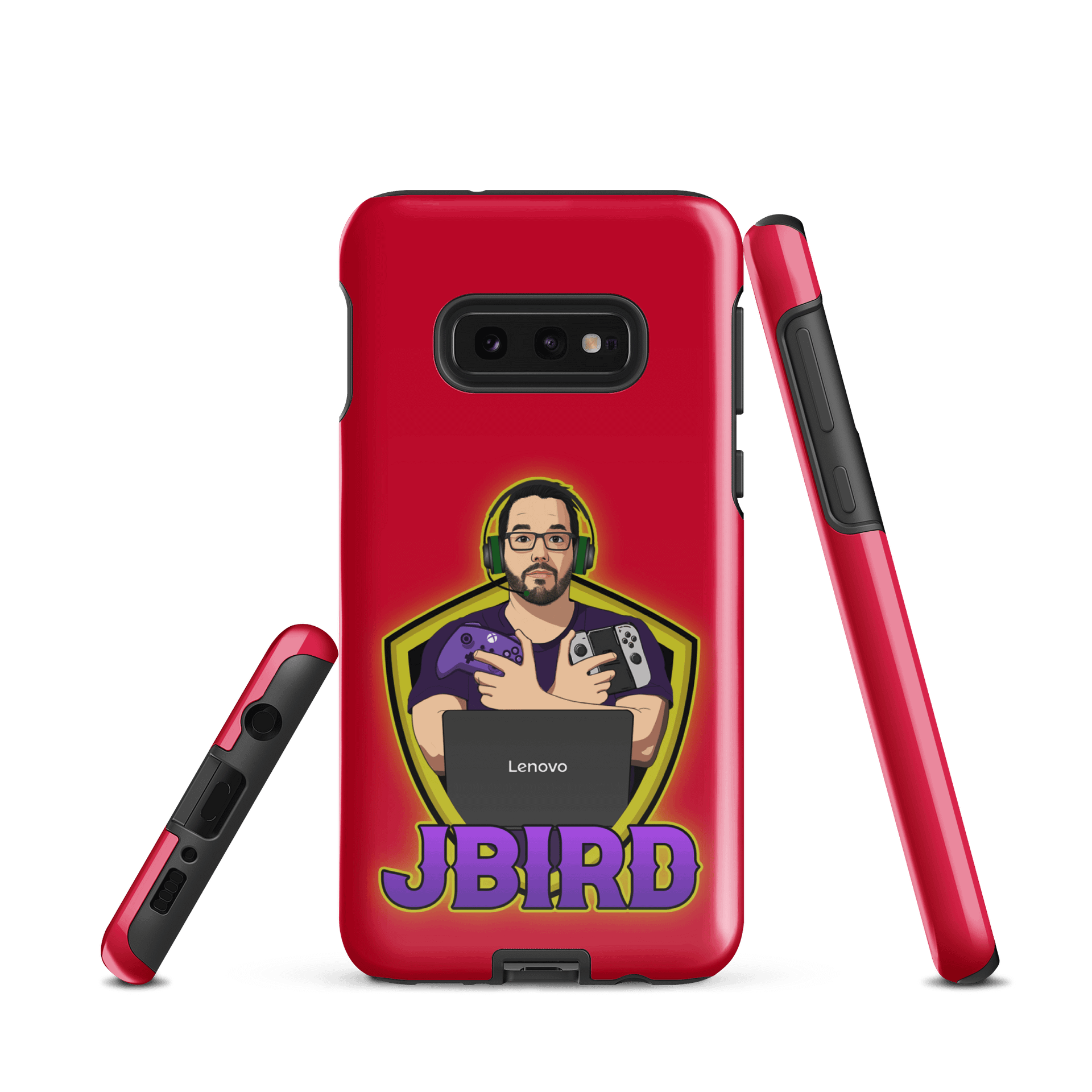 The Ultimate Gamer's Tough Samsung Case-Red product image (1)