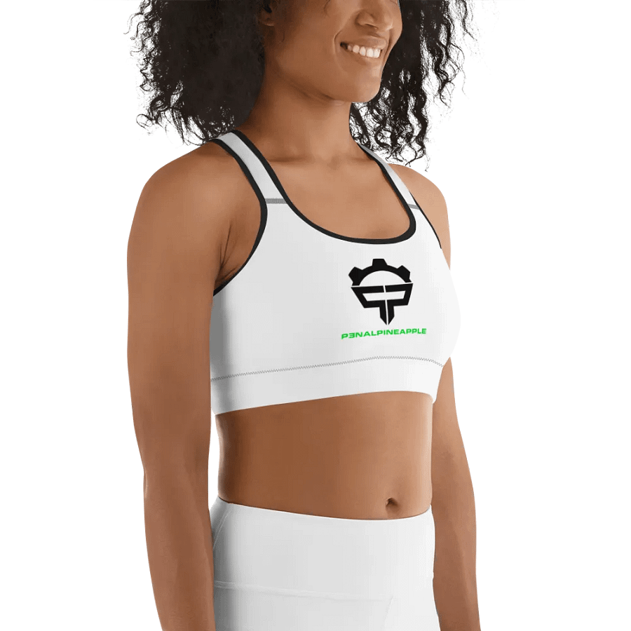 P3nAlPineapple - White Sports Bra product image (10)