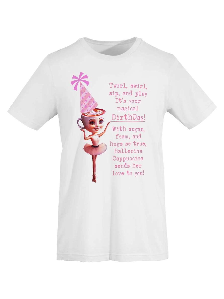 Ballerina Cappuccina Birthday T-Shirt product image (4)