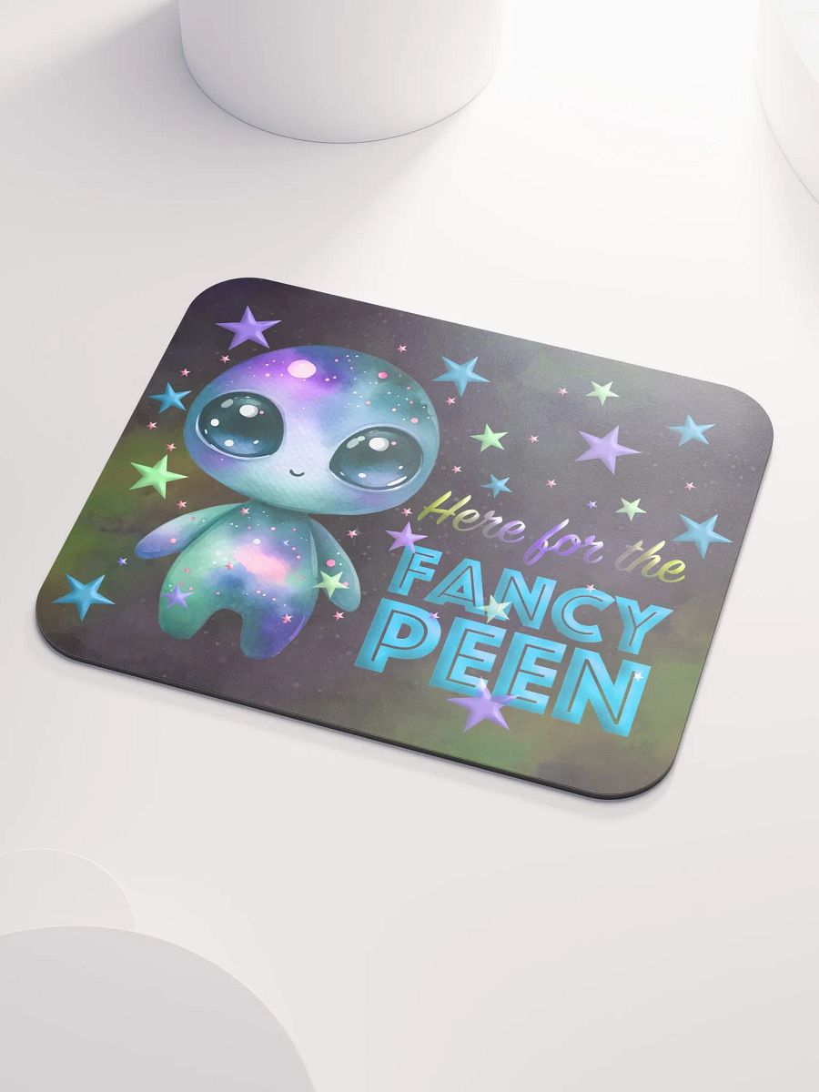 Fancy Alien Mouse Mat (Teal Dude) product image (4)