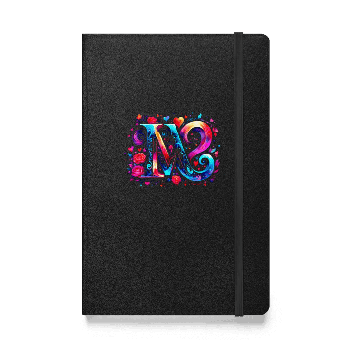 Valentine’s Monogram Letter M(4) Black Journal product image (1)