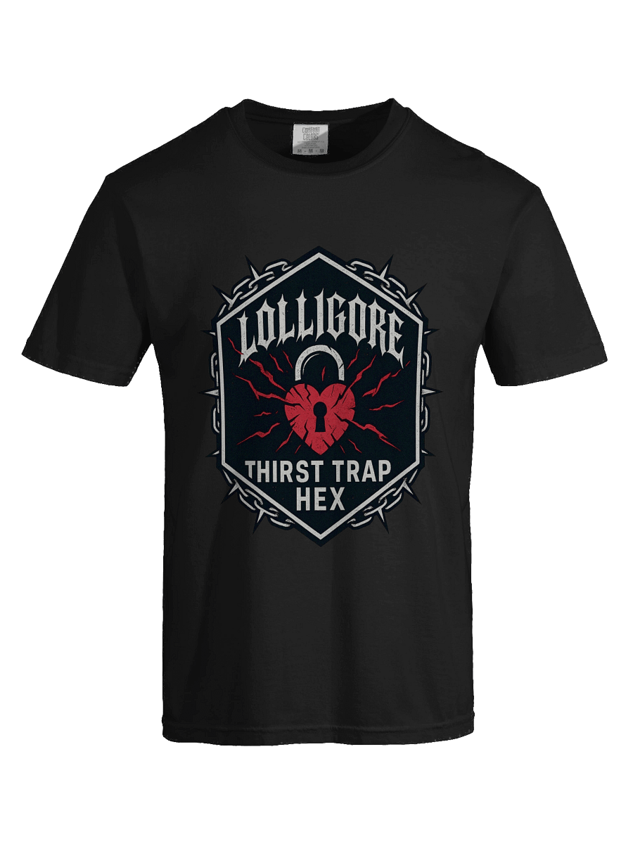 Lolligore — “Thirst Trap Hex” Emblem Tee product image (7)