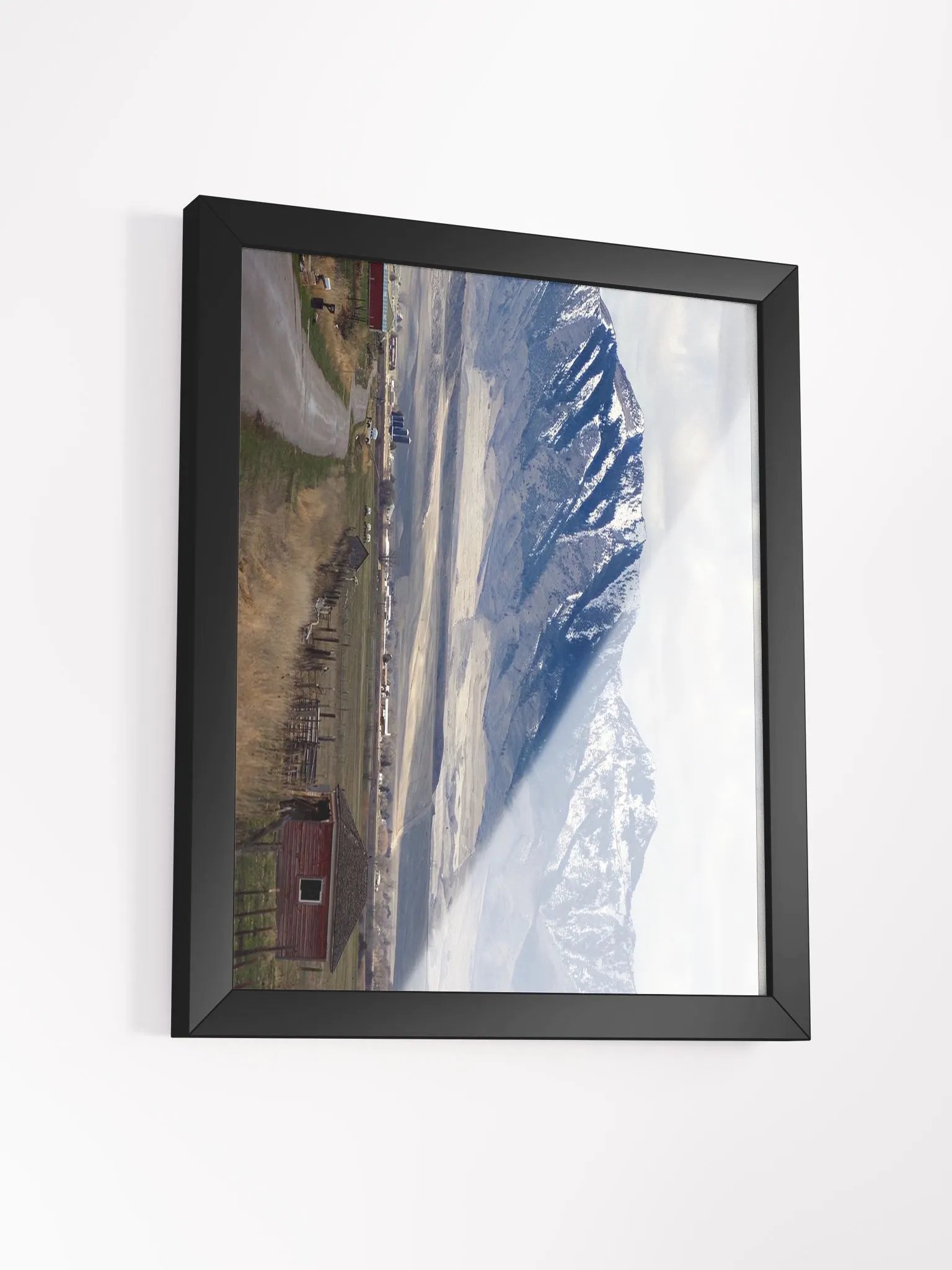 Framed High-Quality Matte Poster - Clarkston Mountains product image (3)