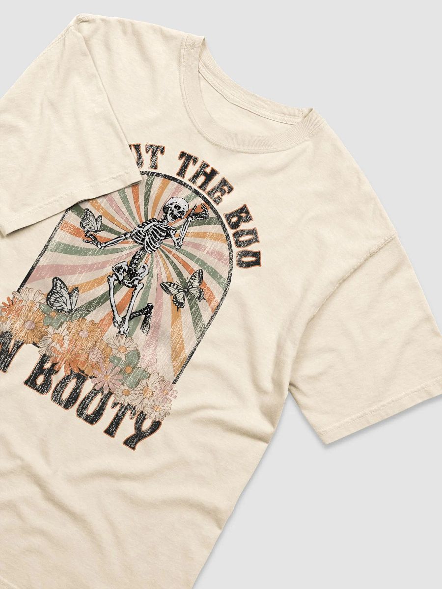 I Put the Boo in Booty T-Shirt | Funny Dancing Skeleton for Fall and Halloween product image (11)