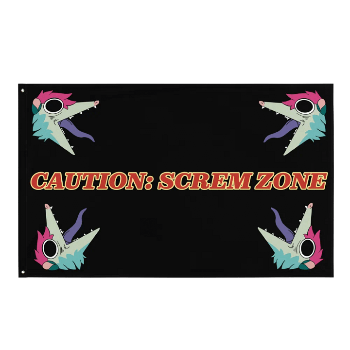 Screm Zone Tapestry/Flag product image (1)