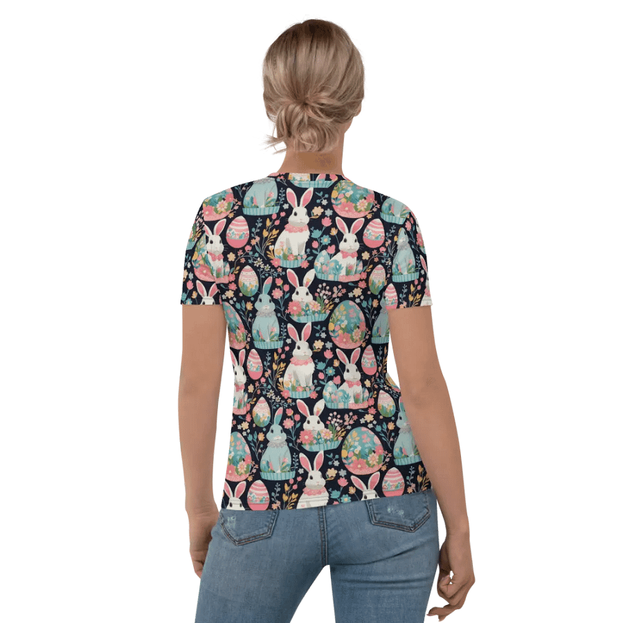 Easter Pattern All Over Print T-shirt product image (6)