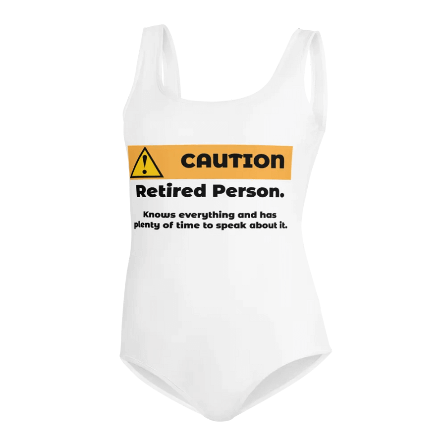 Caution Retired Person product image (2)