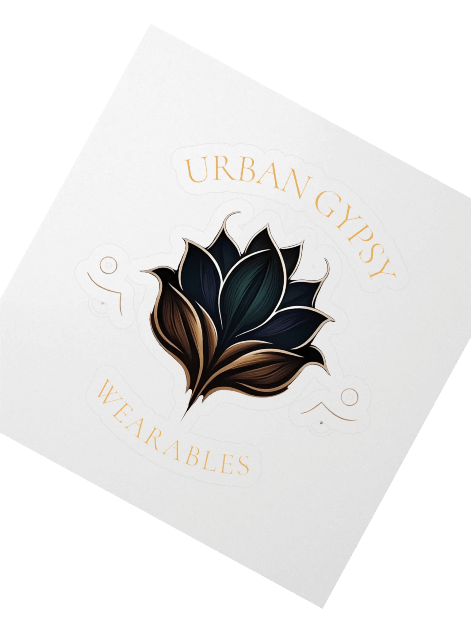 Urban Gypsy Lotus Kiss-Cut Stickers product image (2)