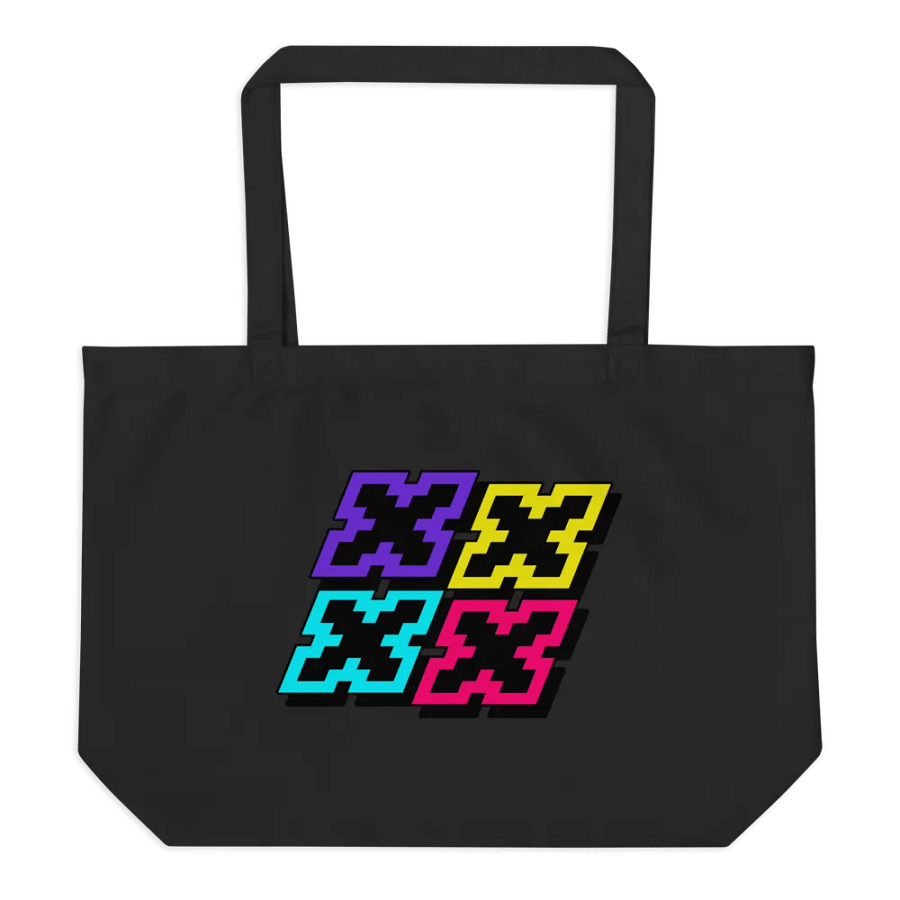 Prxss Thx Bxttxn! Organic Tote product image (2)