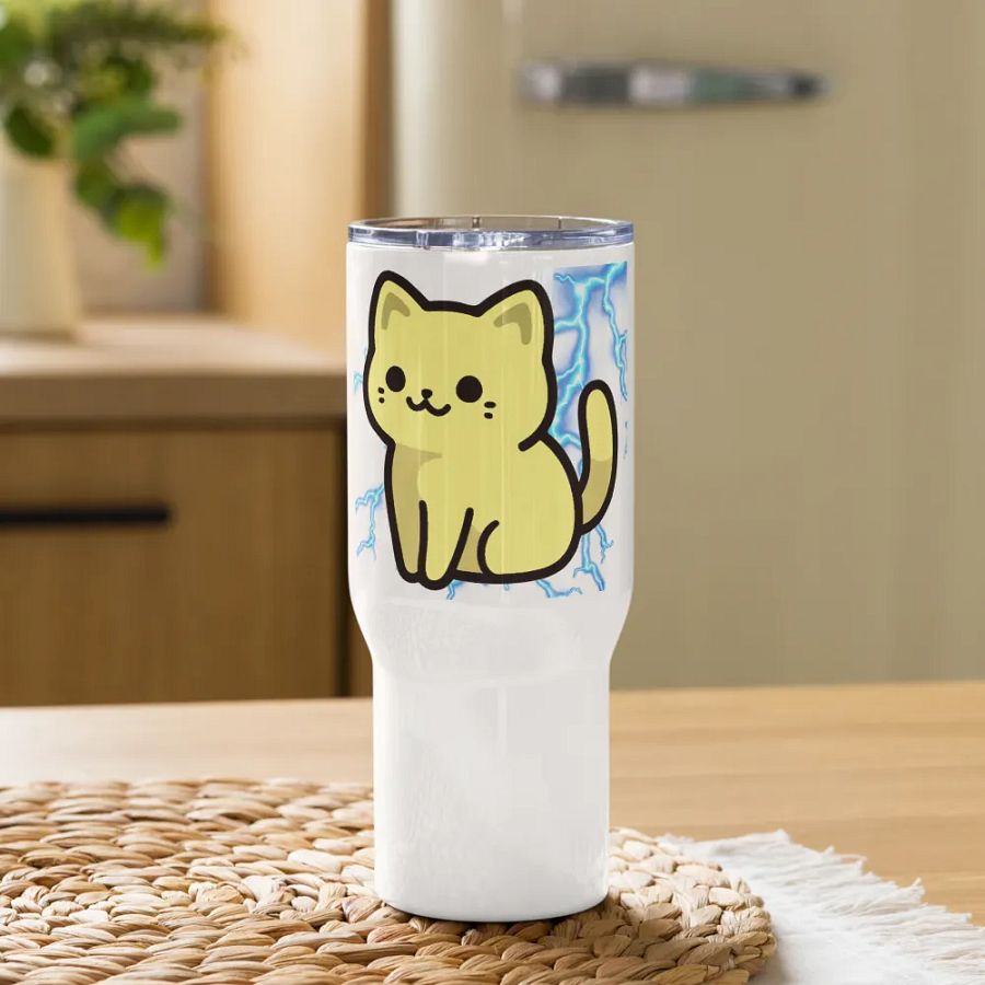 Lightning Kitty! Travel Cup product image (9)