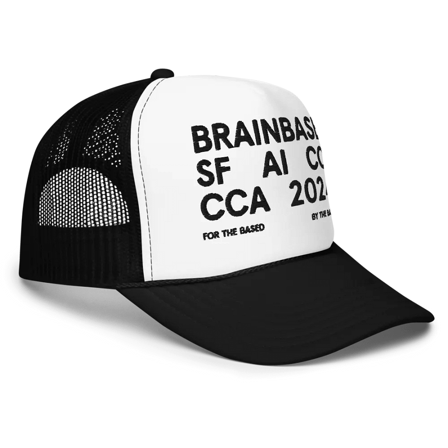 BRAINBASE SF AI CO Foam Trucker Hat product image (6)