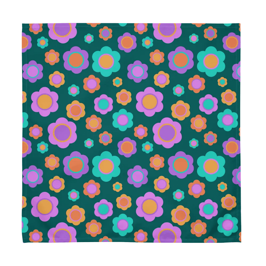 Set of Party Time! Flower Cloth Napkins product image (3)