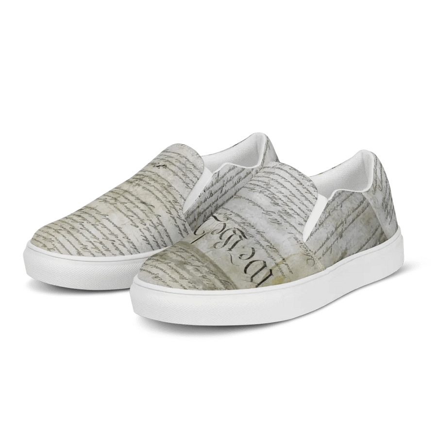 "Composition" Men's Canvas Shoes product image (10)