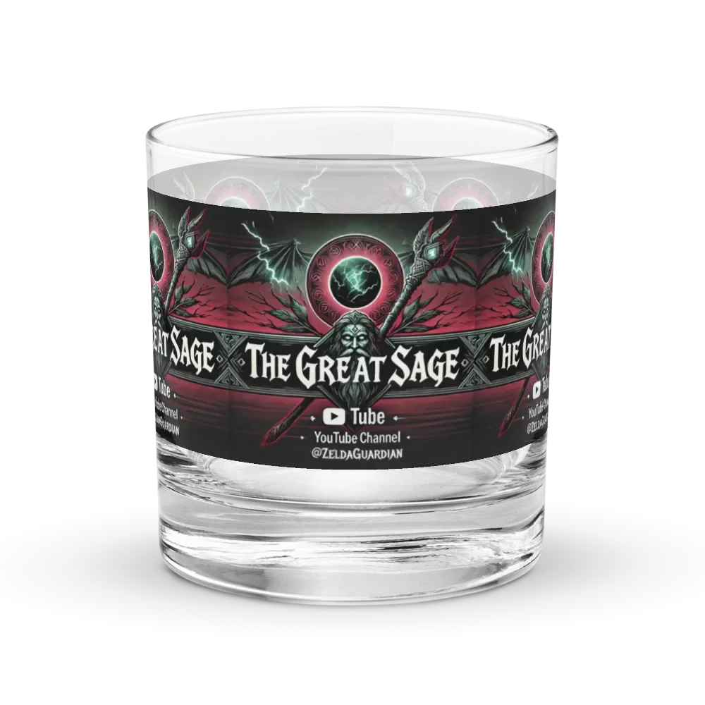The Great Sage Orb Rocks Glass product image (1)