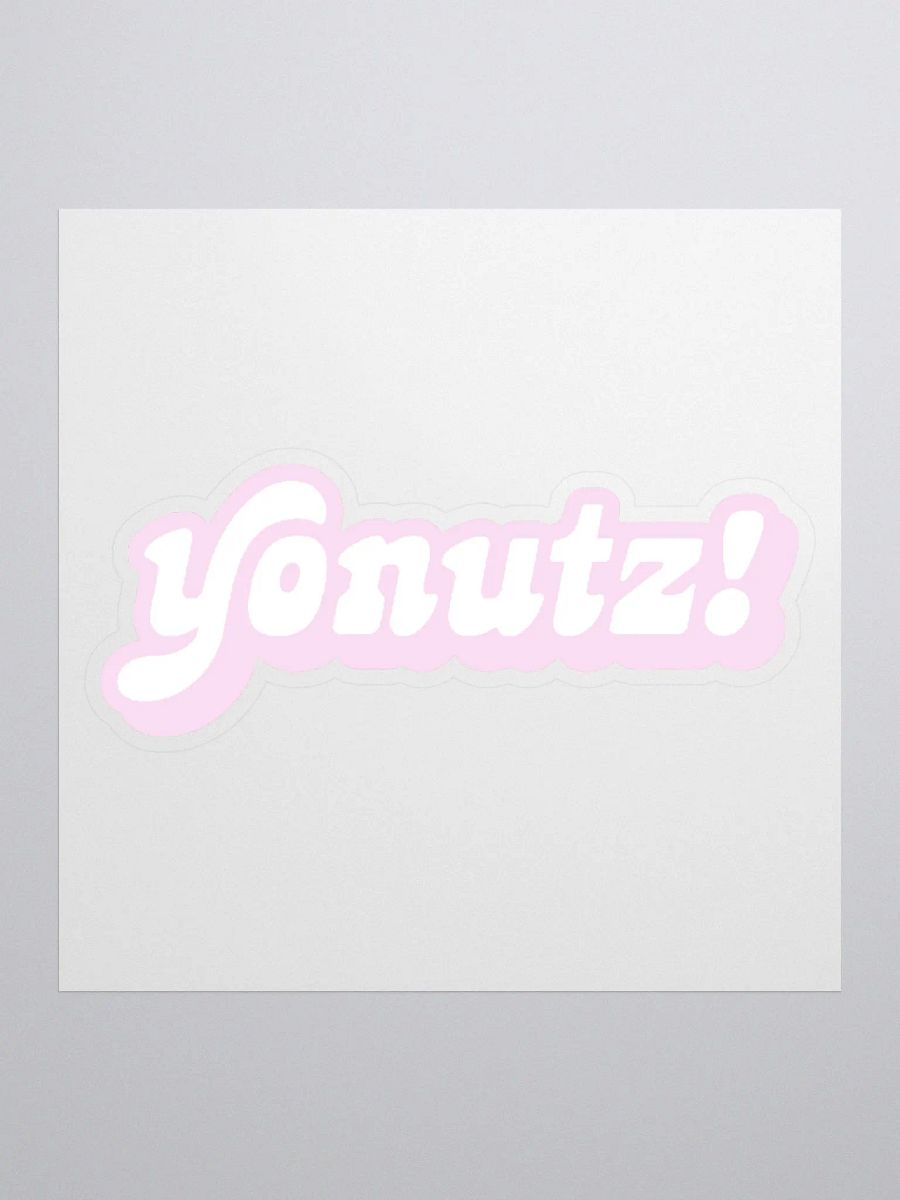 Yonutz! Sticker product image (1)