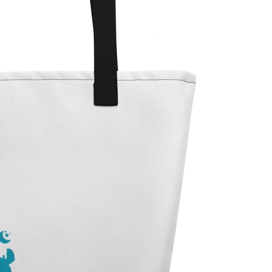 SoulGlow Custom Canvas Large Tote Bag with Pocket - Carry Your Light Everywhere product image (8)