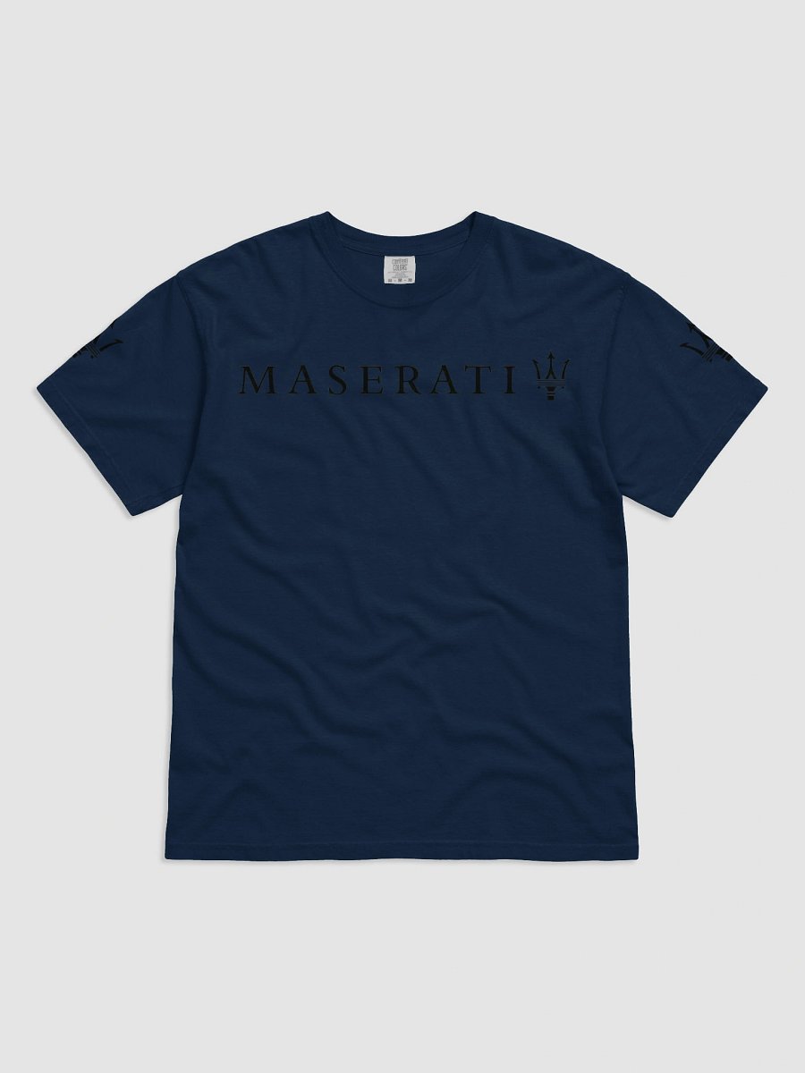Man Garment-Dyed Heavyweight T-Shirt Maserati Logo product image (1)