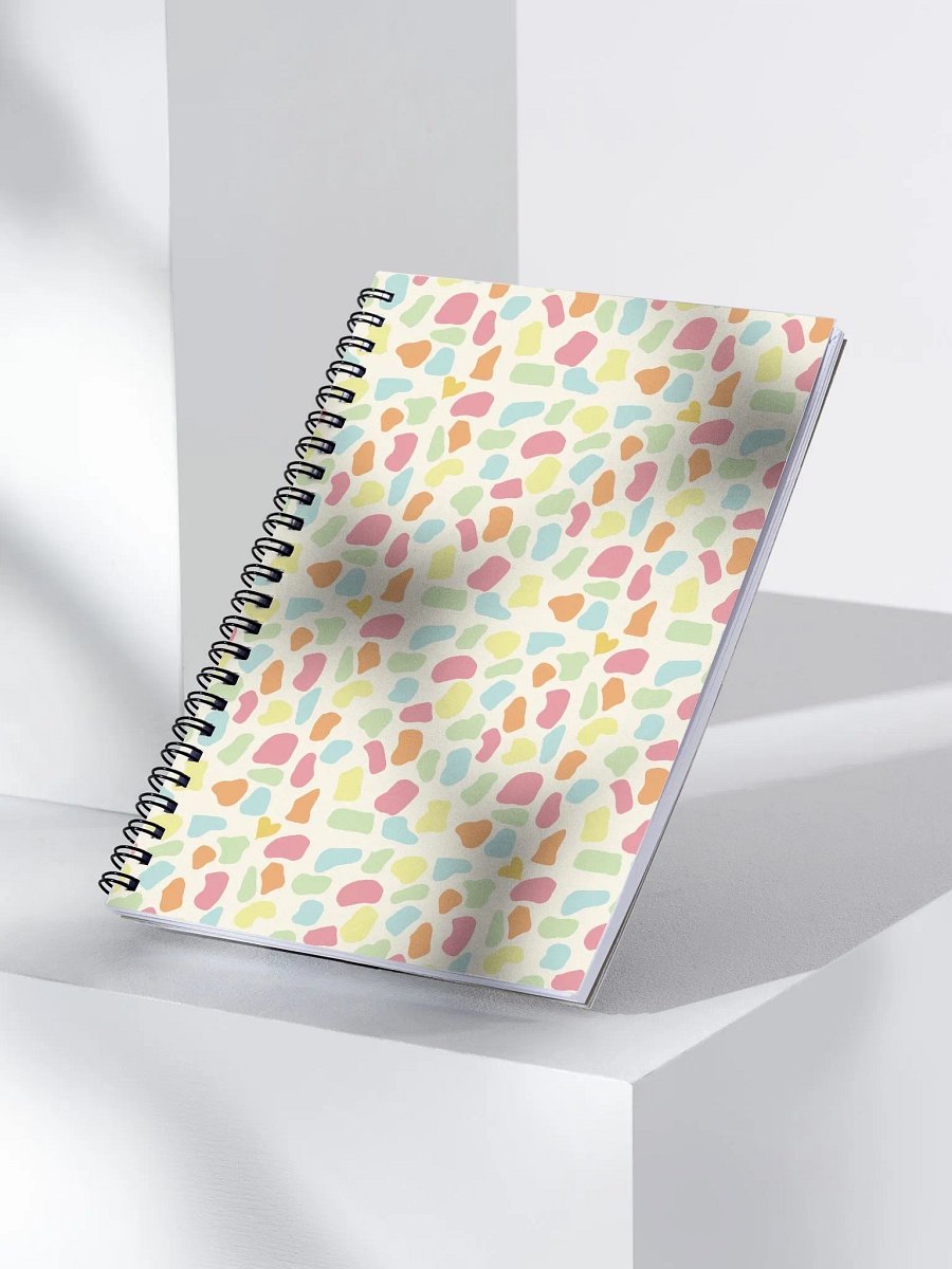Pastel Playful Patterns Spiral Notebook product image (4)