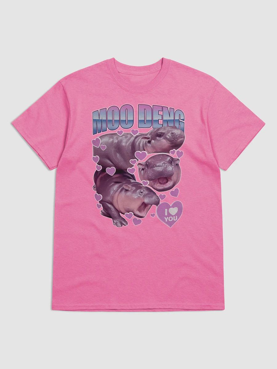 Moo Deng Cute Baby Hippo Tshirt product image (1)