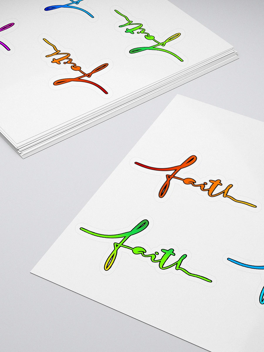 Faith Script Lettered Sticker Sheet product image (4)