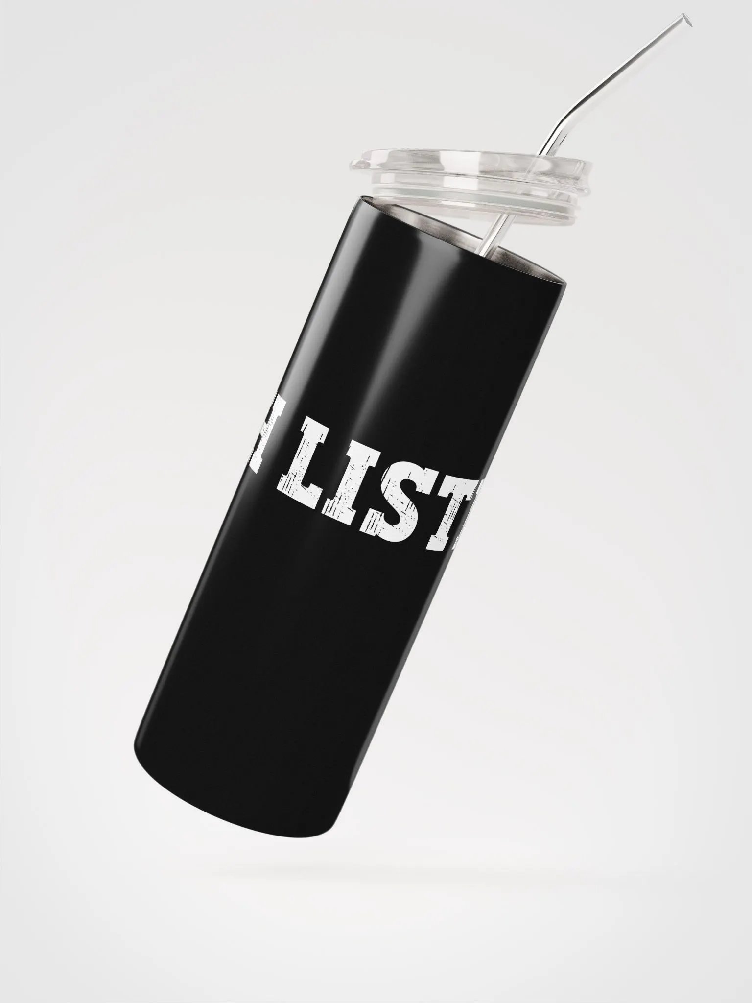 Bruh Listen Tumbler w/ Straw product image (2)