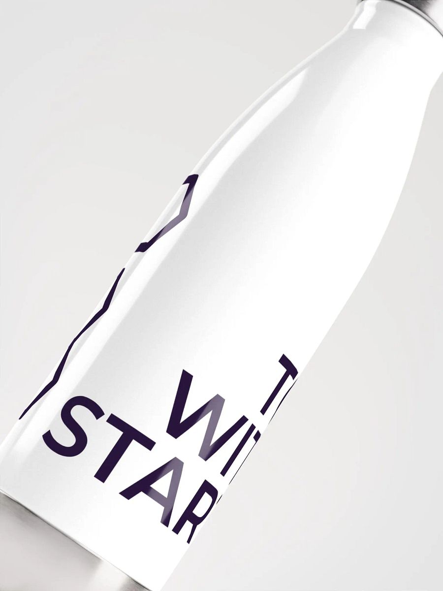 Stainless Steel Water Bottle White product image (5)