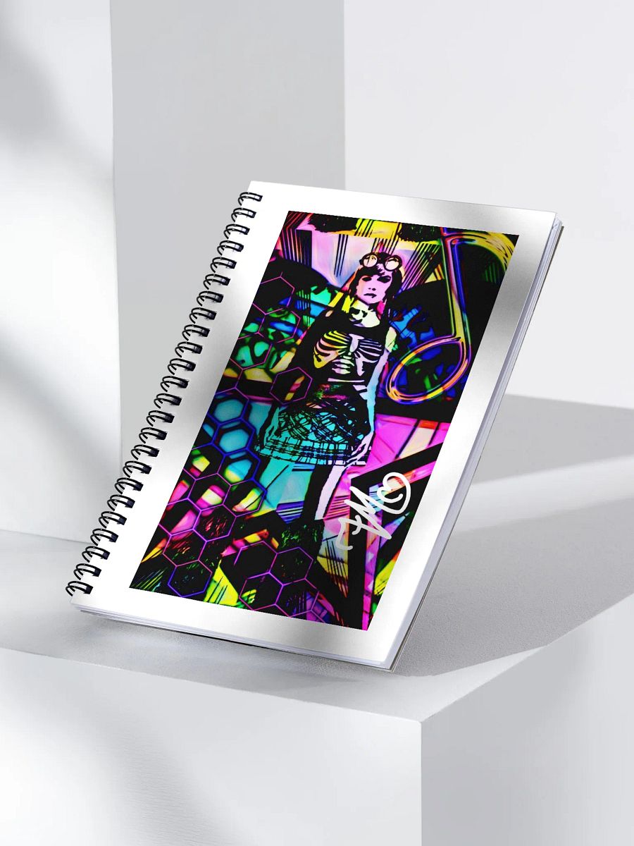 Pretty Rave Girl Notebook product image (3)