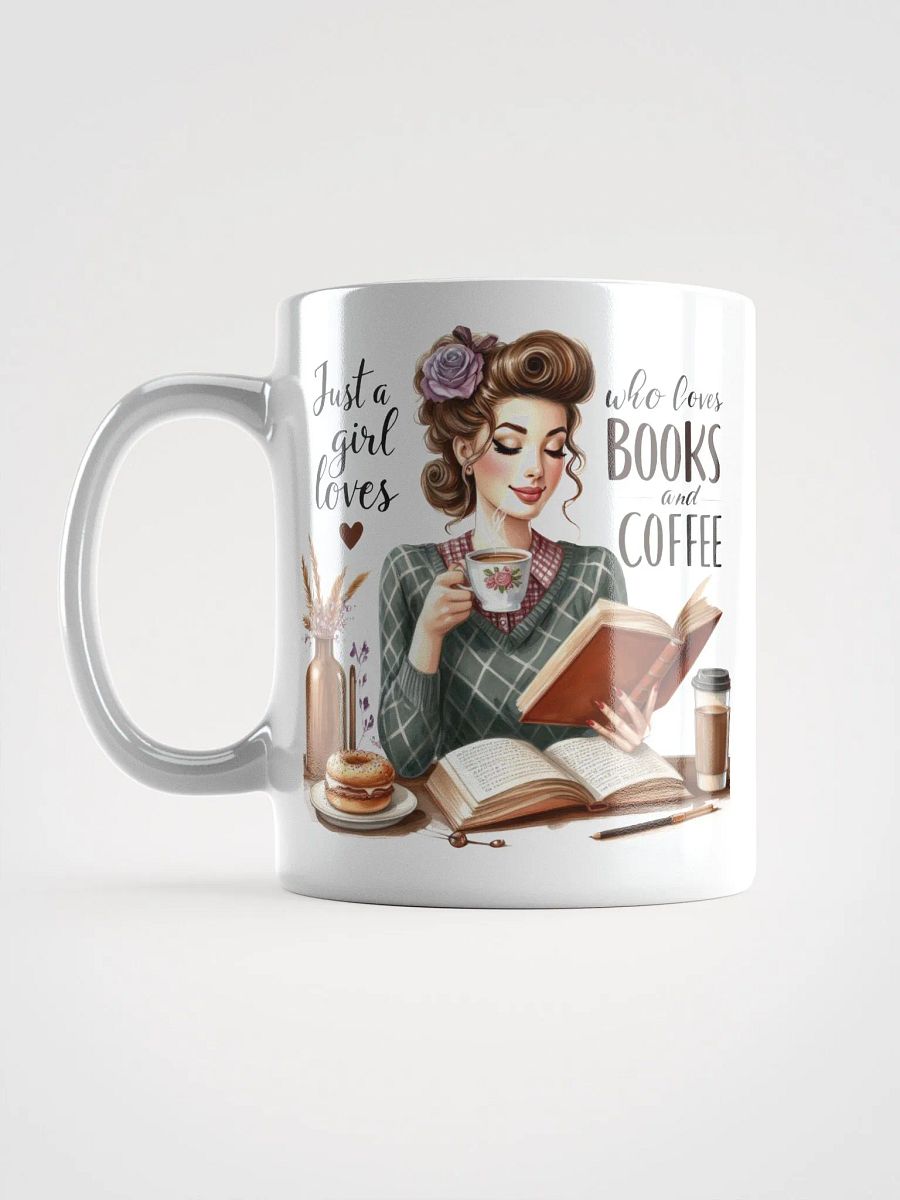 Cozy Reads White Glossy Mug product image (6)