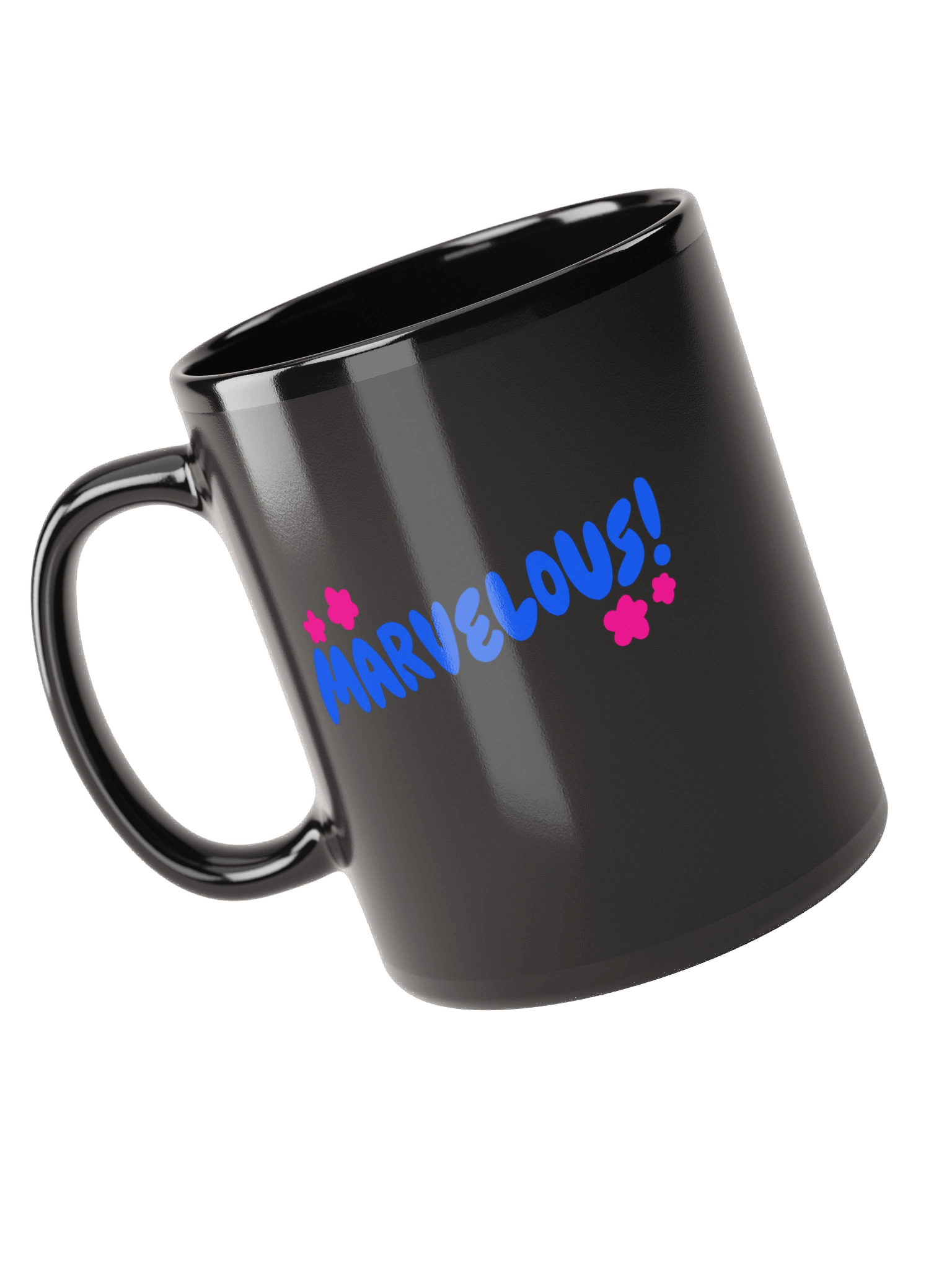 Marvelous! Text Printed Black Coffee Mug product image (4)