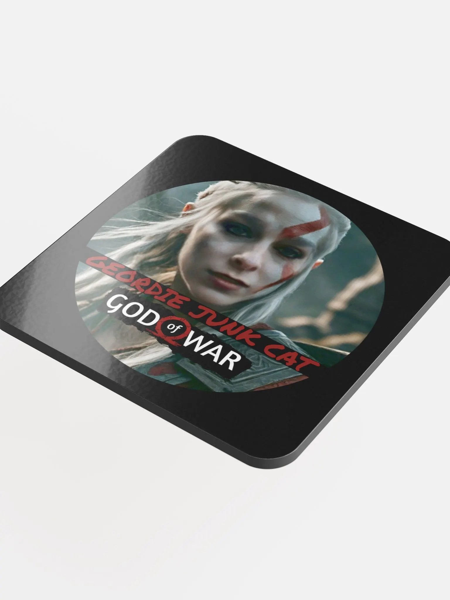 GOD OF WAR THREE Drink Coaster (3.74″x 3.74″, US and EU SHIPPING) product image (4)