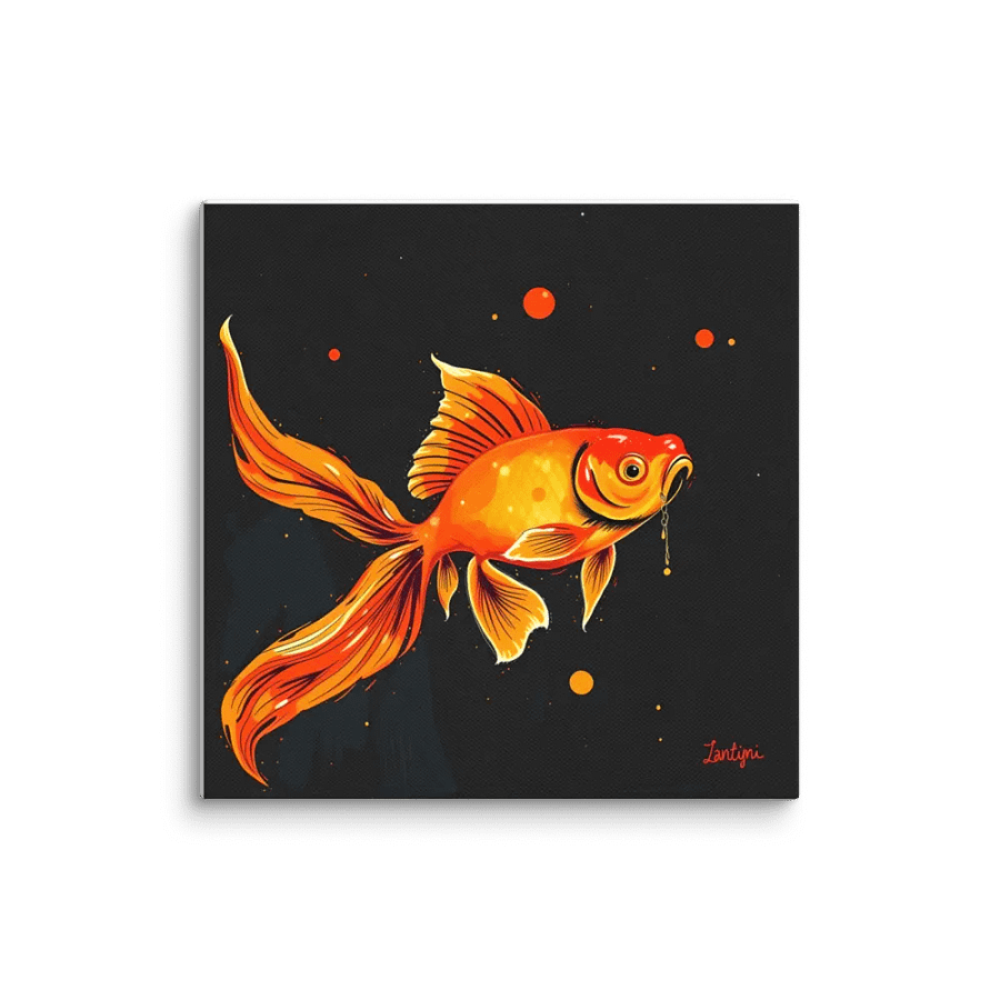Golden Fins Canvas Art product image (3)