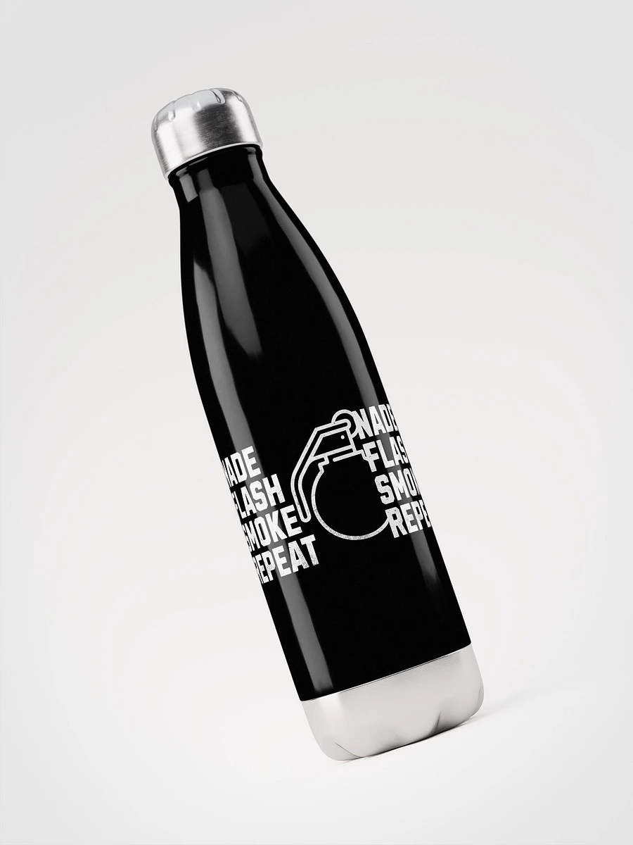 Nade Flash Smoke Repeat Grenade Utility Meme Water Bottle product image (3)