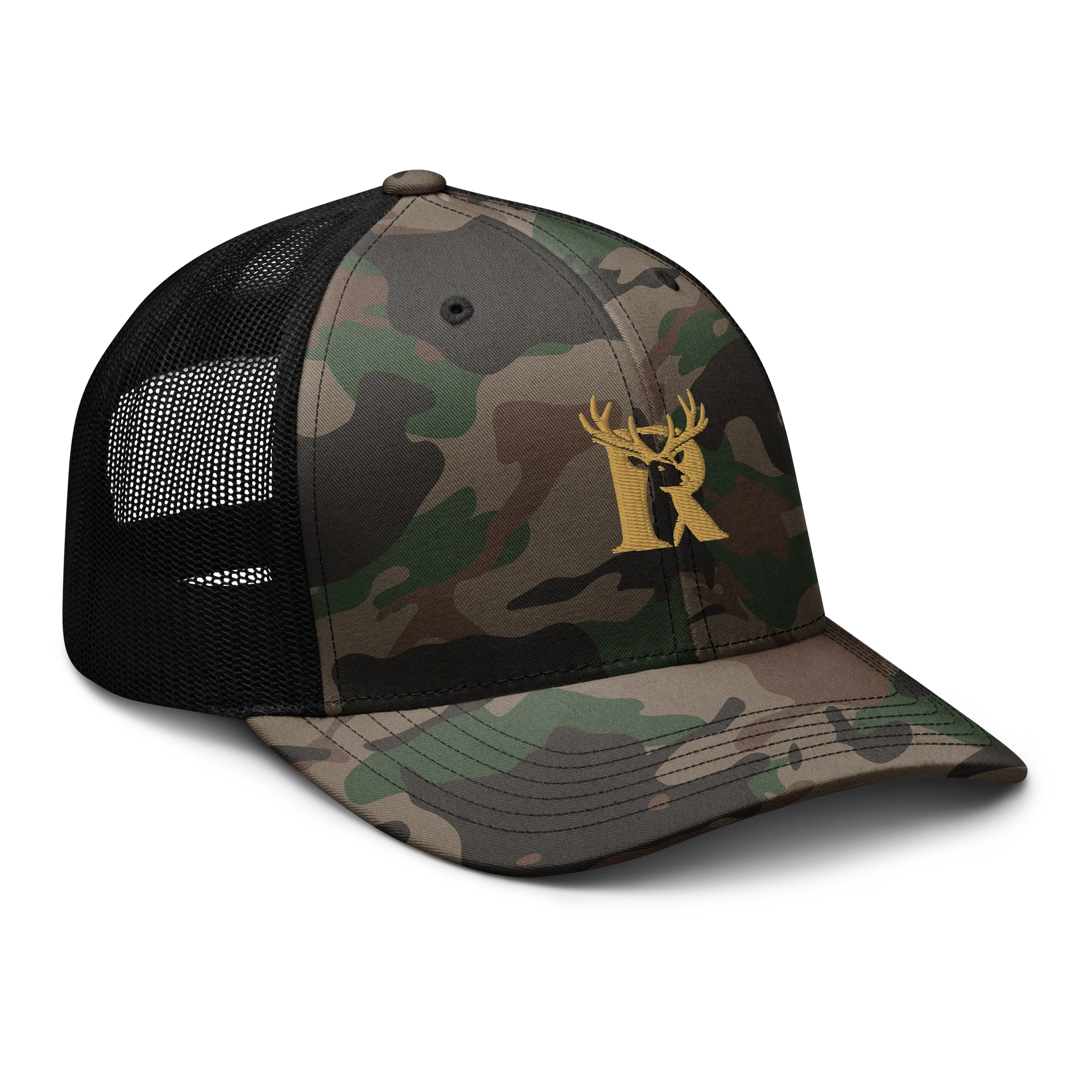 Rugged Retreats Logo Camo Hat product image (6)