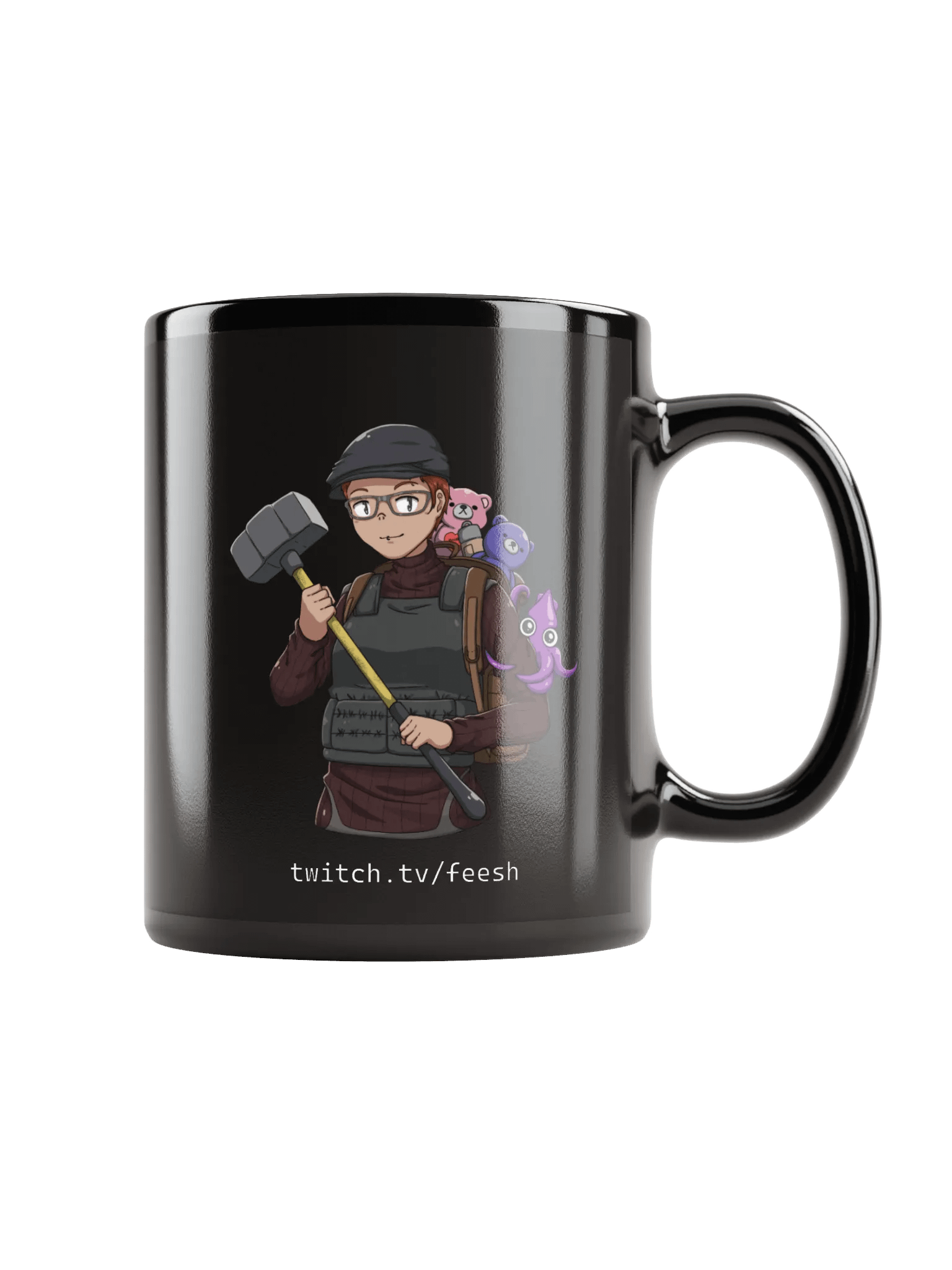 Diane Coffee Mug [black 11oz] product image (1)