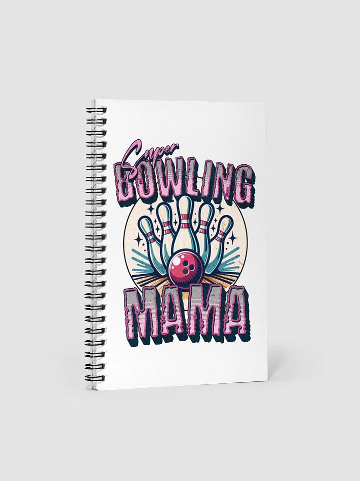 Super Bowling Mama Retro Spiral Notebook product image (2)