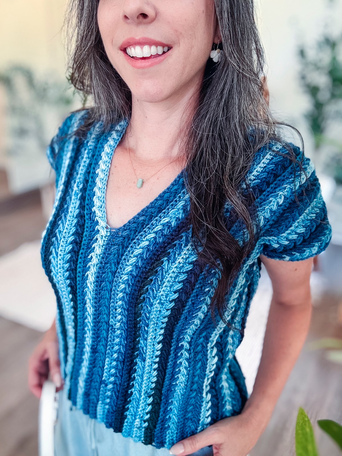 Wheat Stitch Easy Summer Top Patterns E-book (xs-5x) product image (10)