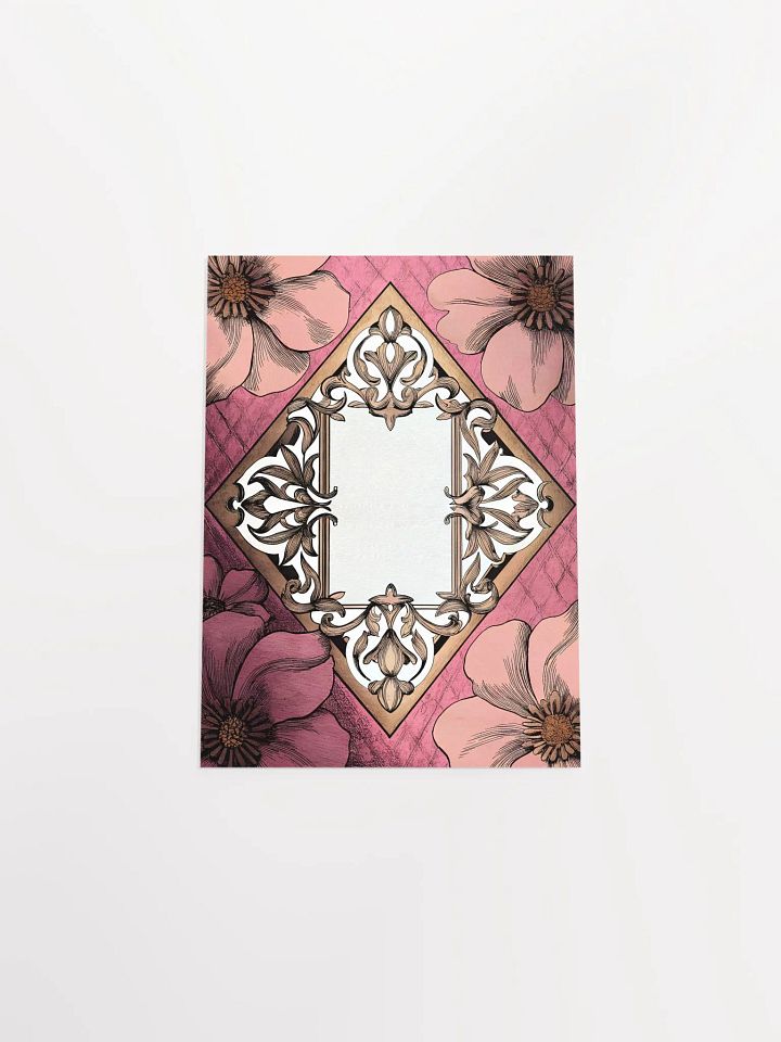 Floral Elegance Matte Poster product image (2)