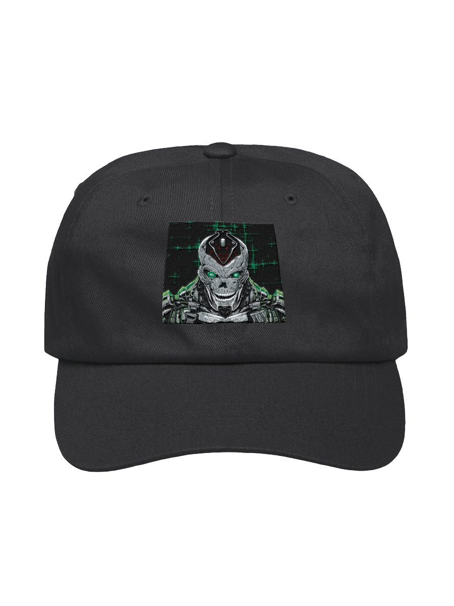 DiscLink's Cyber Skull Glow Dad Hat product image (1)