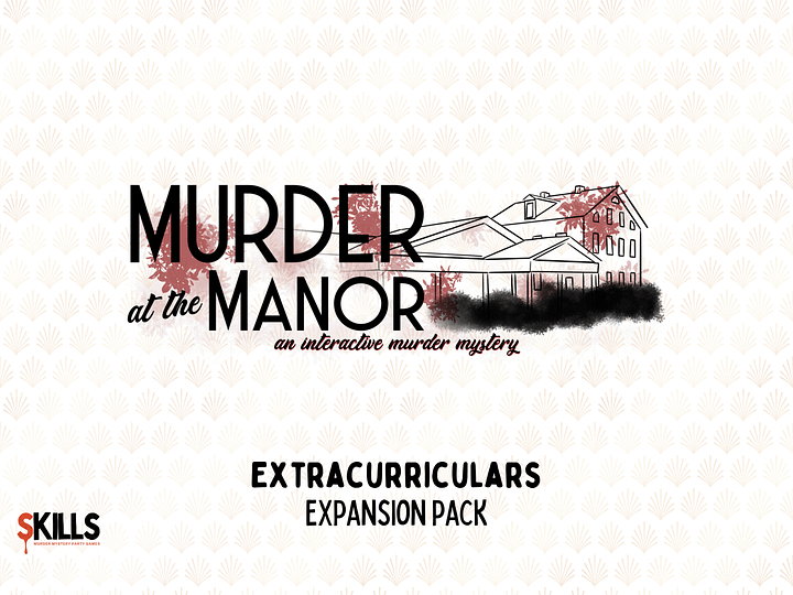 Murder at the Manor - A 1920s Speakeasy Murder Mystery - Extracurriculars Add-On product image (1)