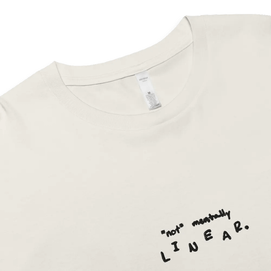 *not* mentally linear embroidered cotton crop top product image (3)
