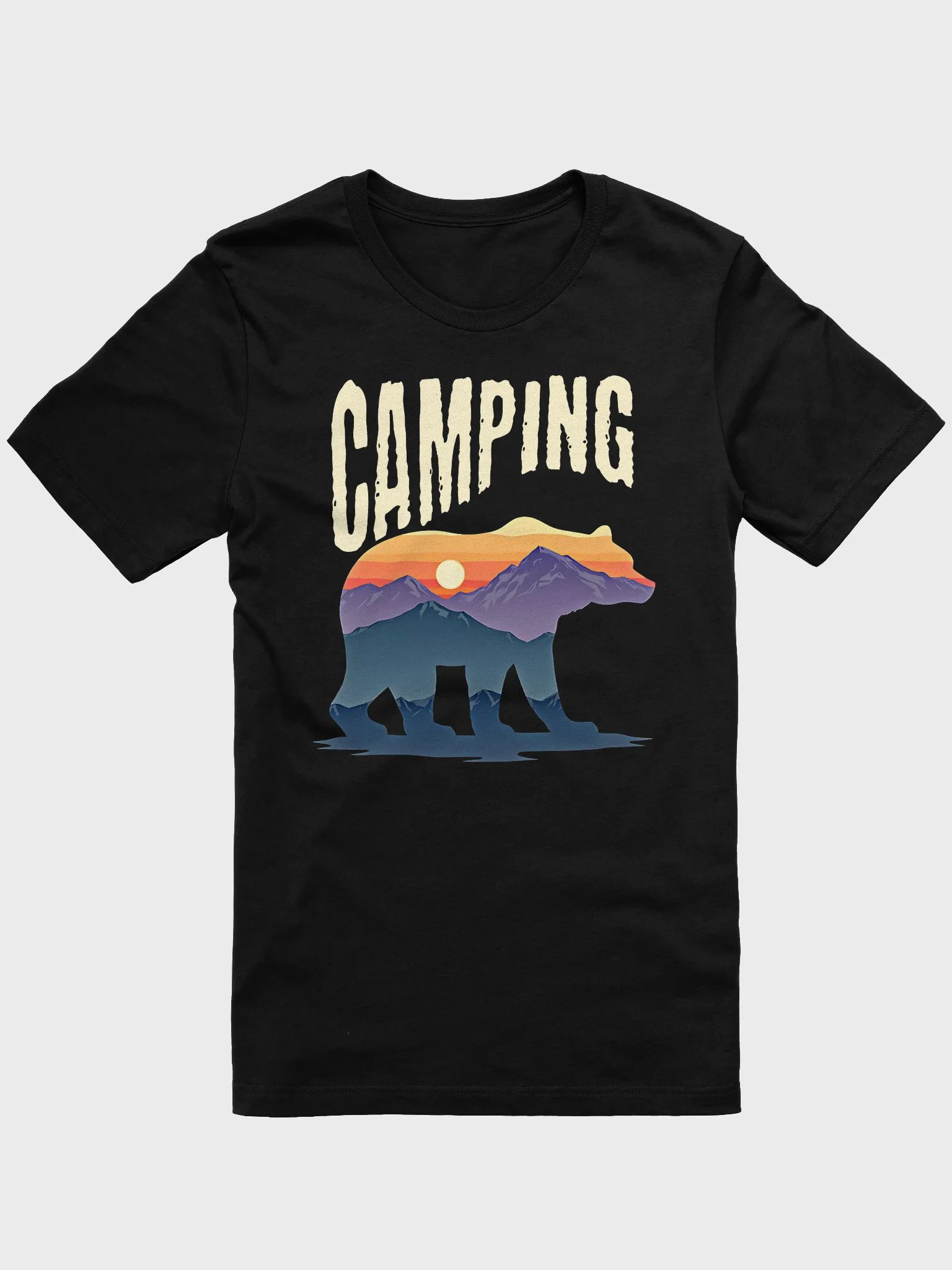 Camping Bear T-Shirt – Adventure Awaits! product image (2)