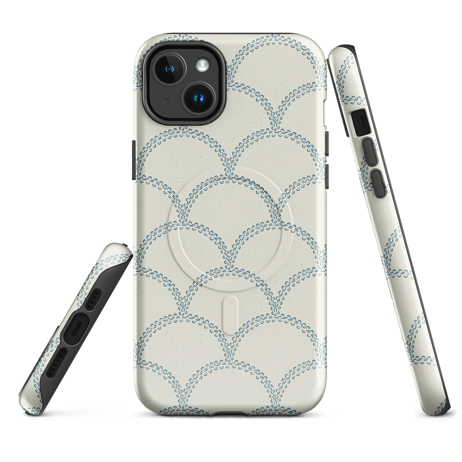 Cosmic Bloom Scallops MagSafe Tough Case for iPhone product image (2)