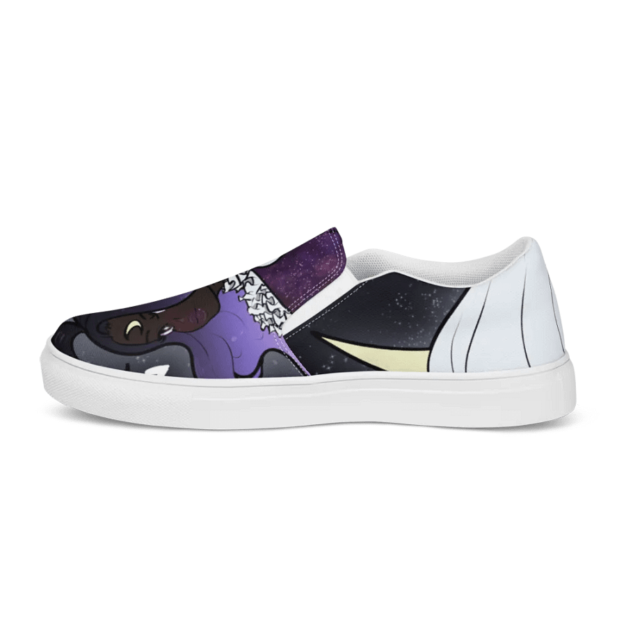 Crescent Princess - Slip On Womens Canvas Shoes product image (11)