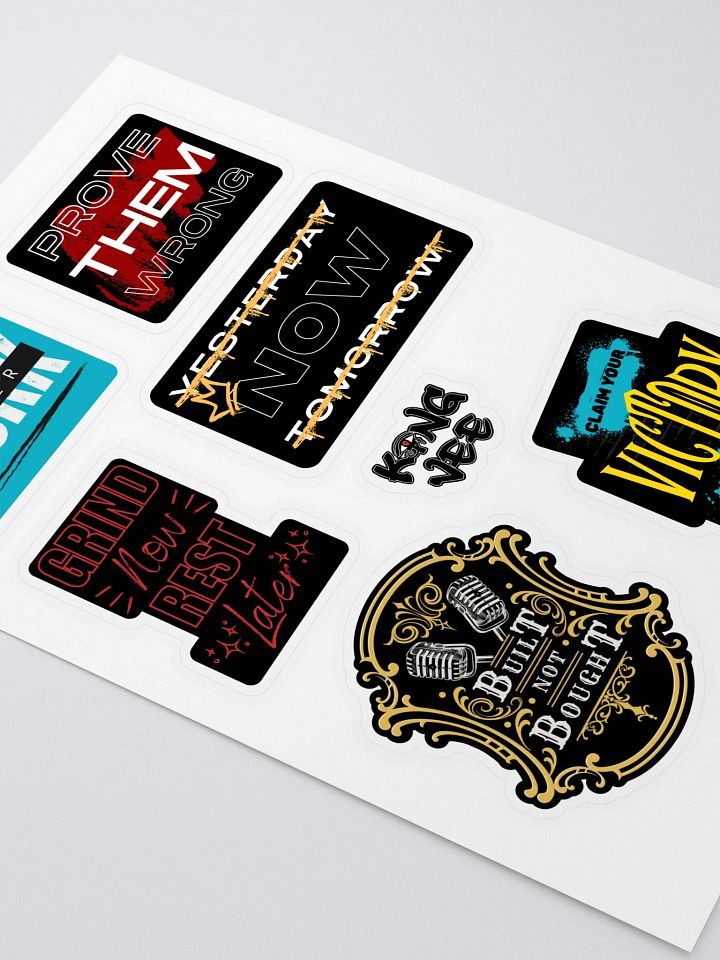 Motivational Quote Sticker Sheet 2 product image (2)