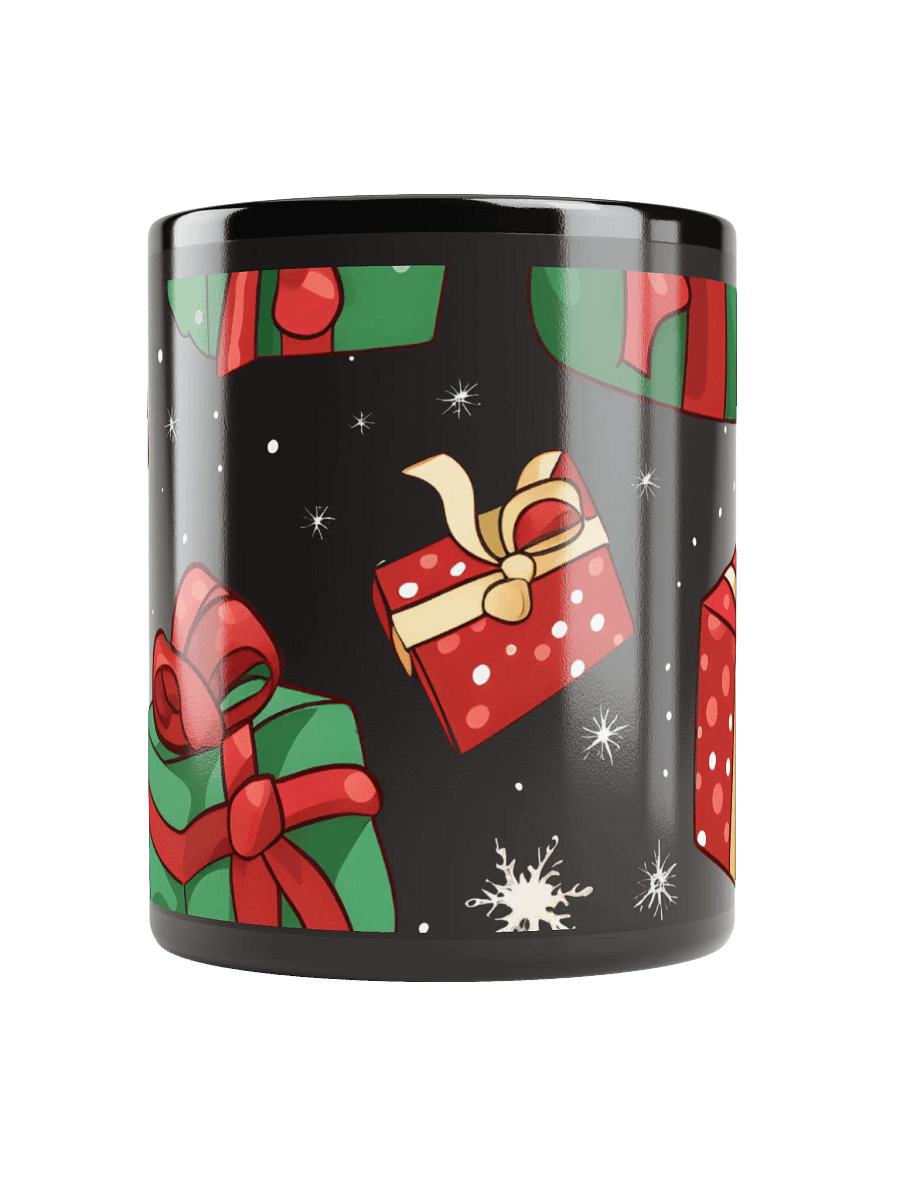Festive Delights Black Glossy Mug product image (9)