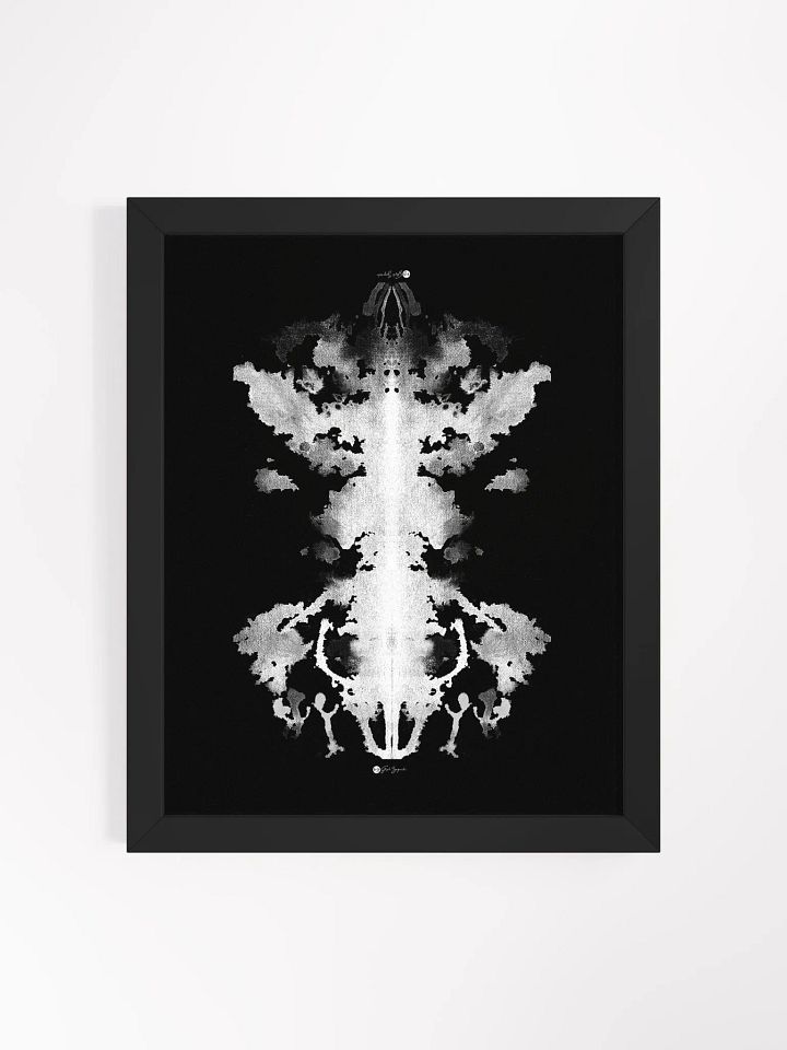Inkblot no.8 | Framed Print | 11 x 16 product image (1)