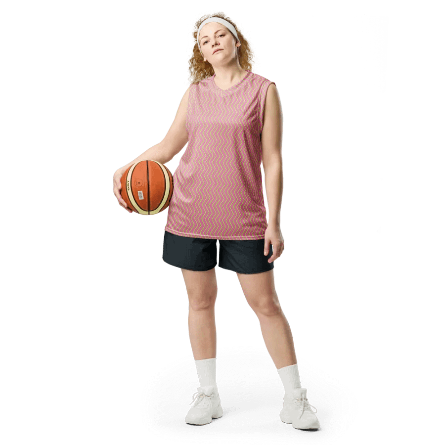 Zigzag Zest Basketball Jersey. product image (4)