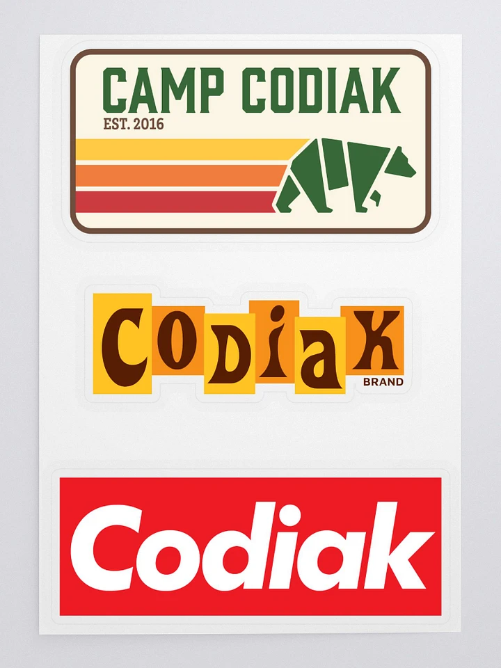 Codiak Sticker Pack product image (1)