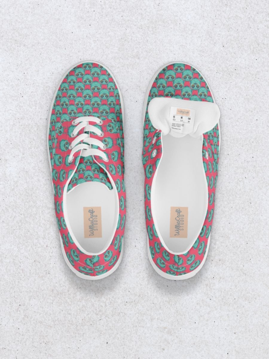 My Little Monster Lace-Up Canvas Shoes product image (6)